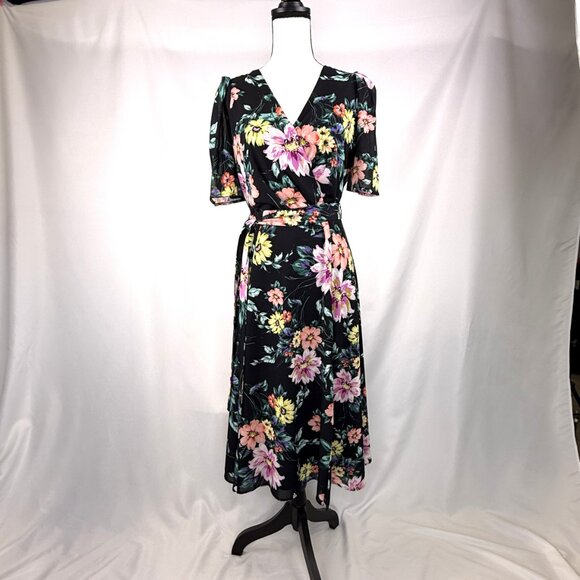 Yumi Kim Wild Rose Black Midnight Love Dress, Size M - Picture 4 of 7